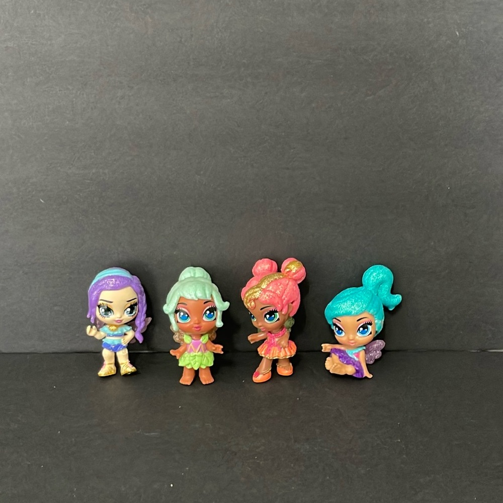 HATCHIMALS GLITTER PIXIES MINI GIRL DOLLS BUNDLE
